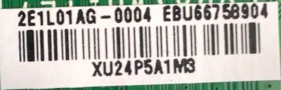 KIT DE TARJETASPARA TV LG / MAIN EBU66758904 / EAX69581205 / 2E1L01AG-0004 / XU24P5A1M3 / FUENTE EAY65895656 / EAX69502604 / EPCD13CB1C / 3PCR03126A /LGP55T-21U1 / PANEL NC550TQG- AAKH5 / MODELO 55UQ7070ZUE.BUSYLJM - Imagen 6